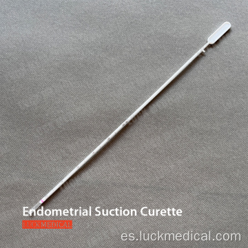 Cureta de succión endometrial Pipelle